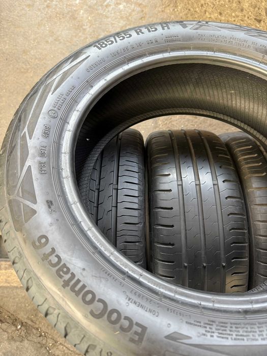 4x Anvelope Vara 185/55 R15 - Continental ContiEcoContact 5