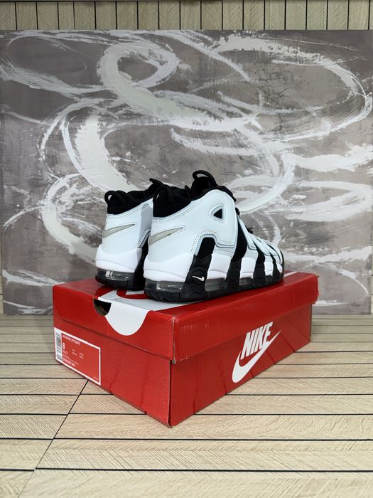 Nike Air More Uptempo Black White