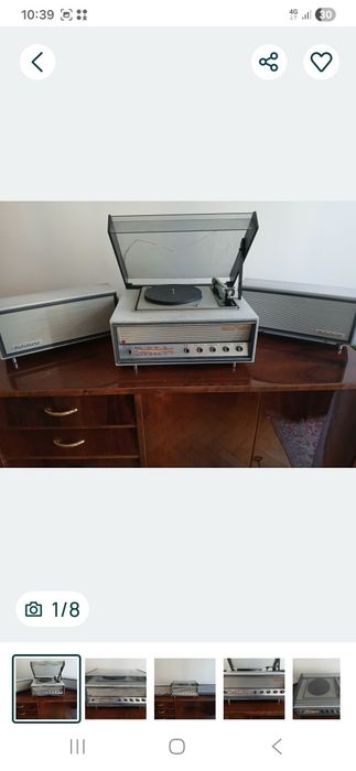 Aparate de radio vechi   cu lămpi..