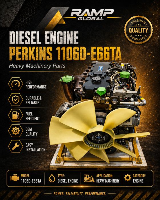 Двигатель Perkins 1106D-E66TA