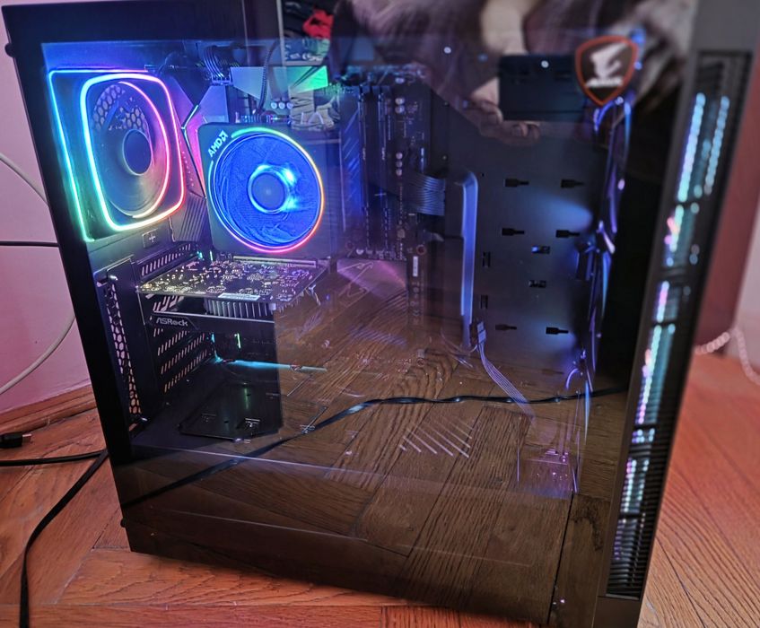 Calculator,unitate PC Ryzen 5 3600,B550,16gb DDR4,SSD+HDD,noua