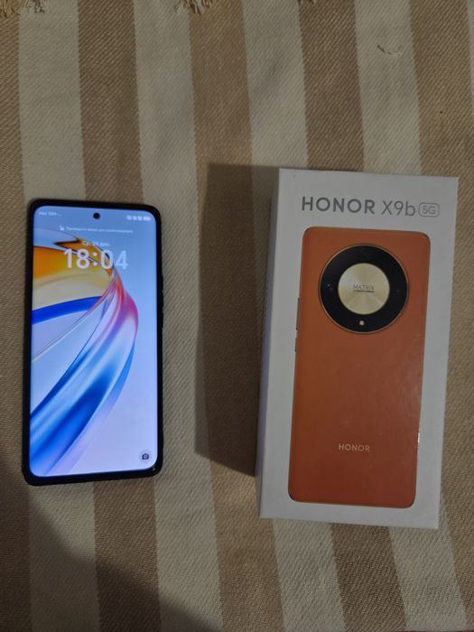 Honor x9b зеленый