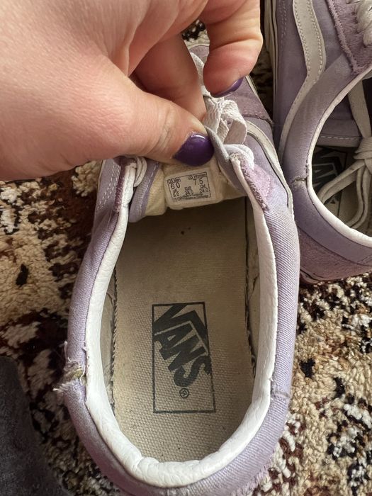 Лилави кецове Vans размер 38