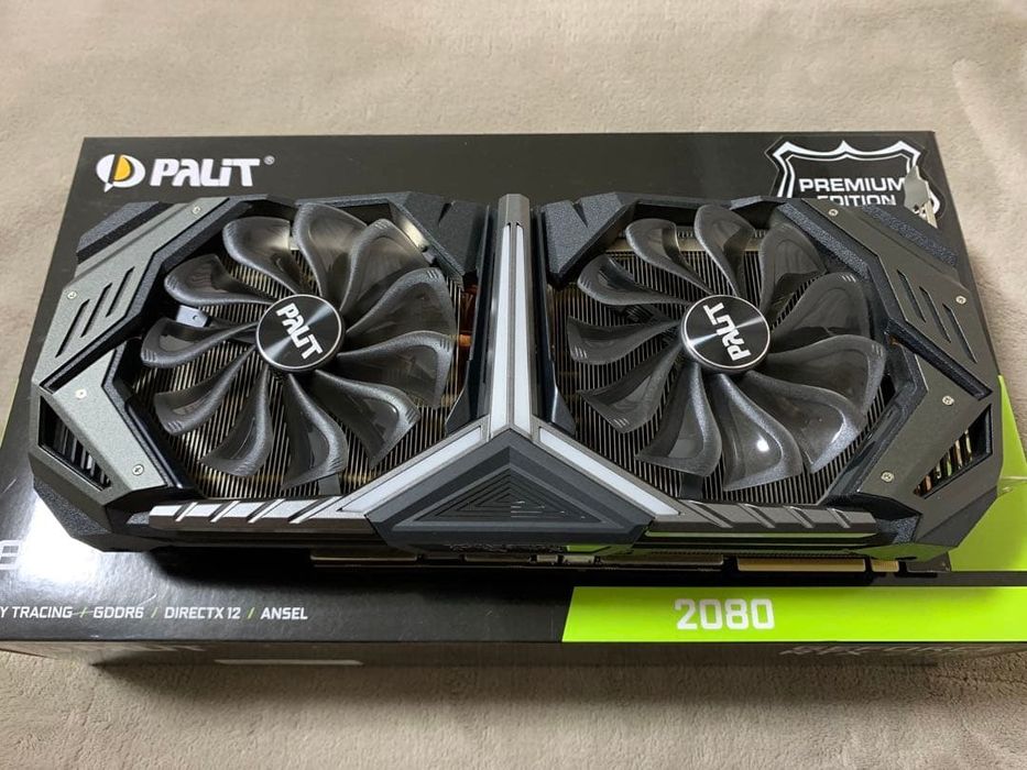 1г Гаранция! RTX 2080 8GB Palit Gamerock