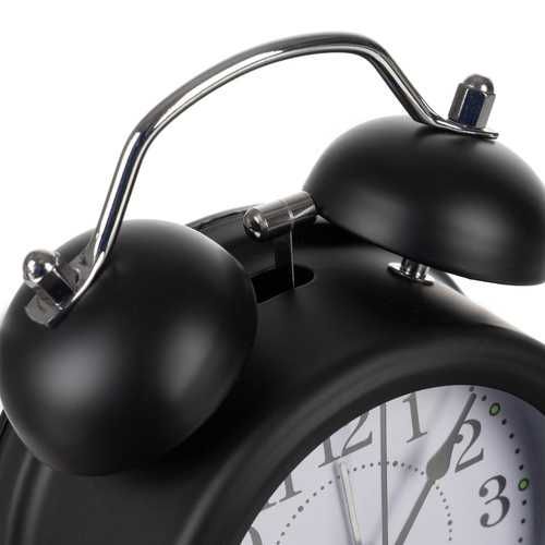 РЕТРО будилник МЕТАЛЕН настолен часовник аларма за събуждане часовници