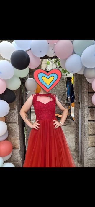 Официална/Бална рокля с тюл