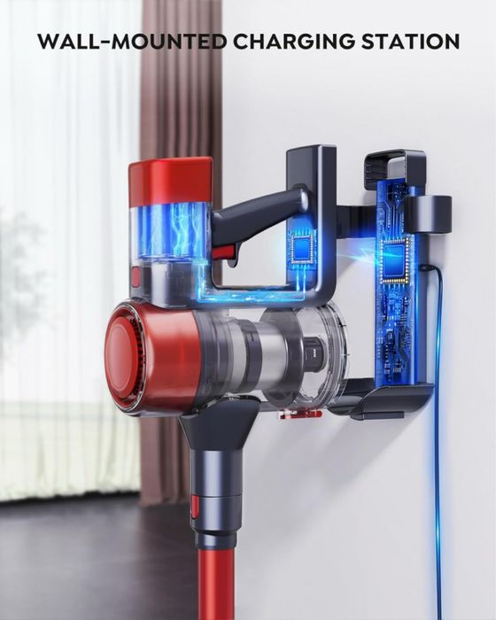 Безжична прахосмукачка Cordless Vacum Cleaner Buture VC50 Red