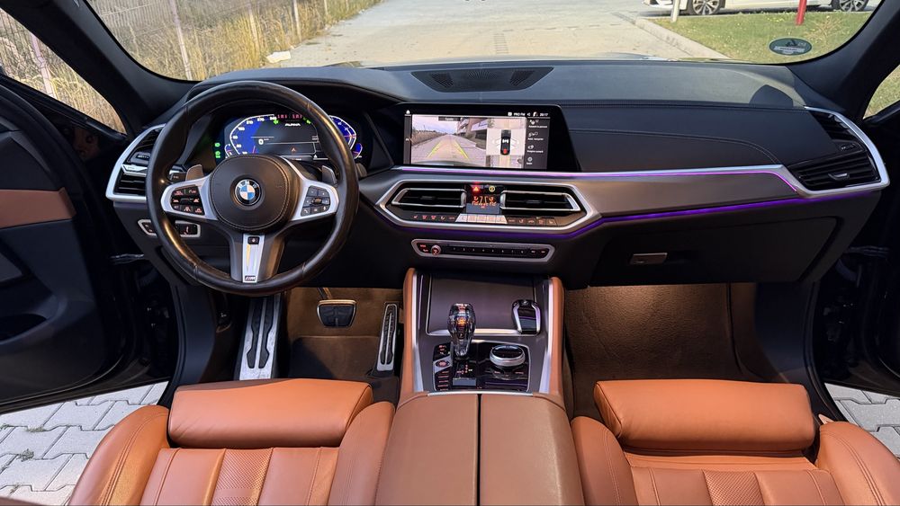 BMW X6 OZN 2021 3.0 D 286 CP MildHybrid XD M-Pachet Panoramic Grila Iluminata Gesturi Jante R22 M Faruri Full Led Soft Close Etc
