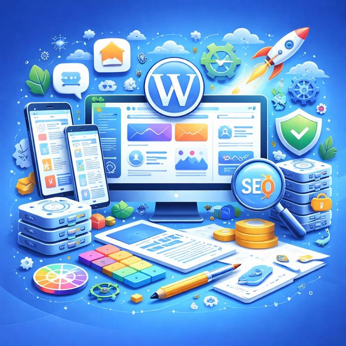 WordPress sayt yaratish | SEO mos | Создание веб сайтов на WORDPRESS