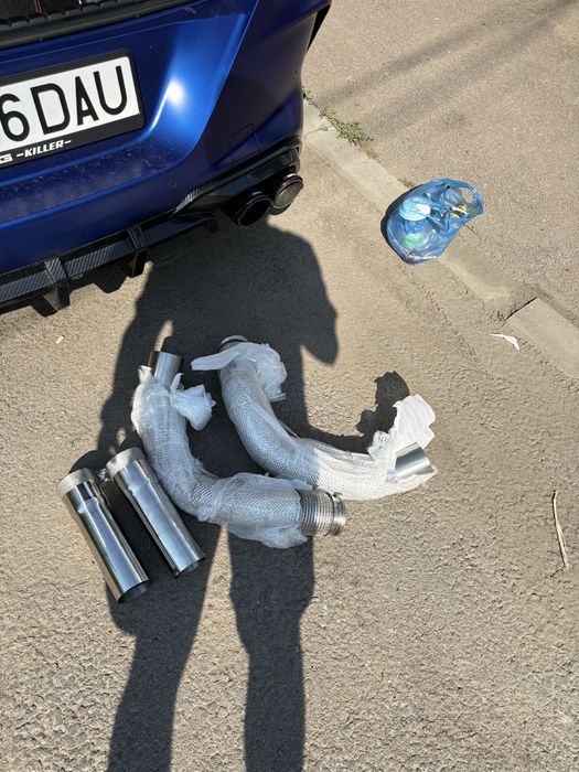Secondary downpipe M8/M5