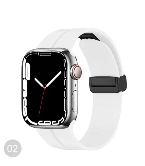 Curea/Husa Folie Silicon Magnetica Compatibila Ceas Apple Watch