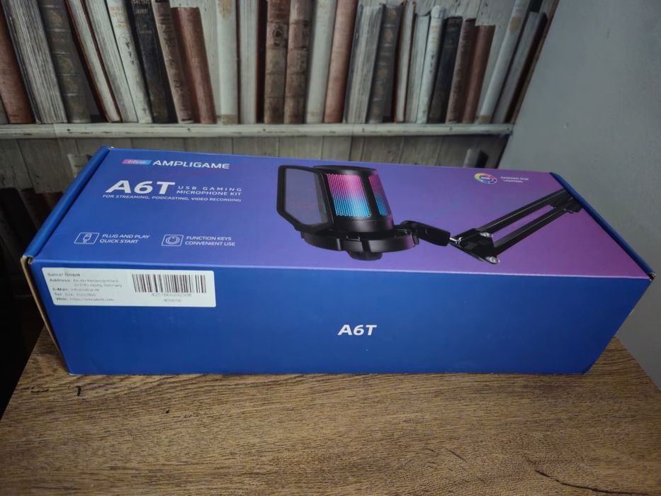 MicrofonMicrofon gaming FIFINE AmpliGame A6T – NOU, sigilat
Vând micro