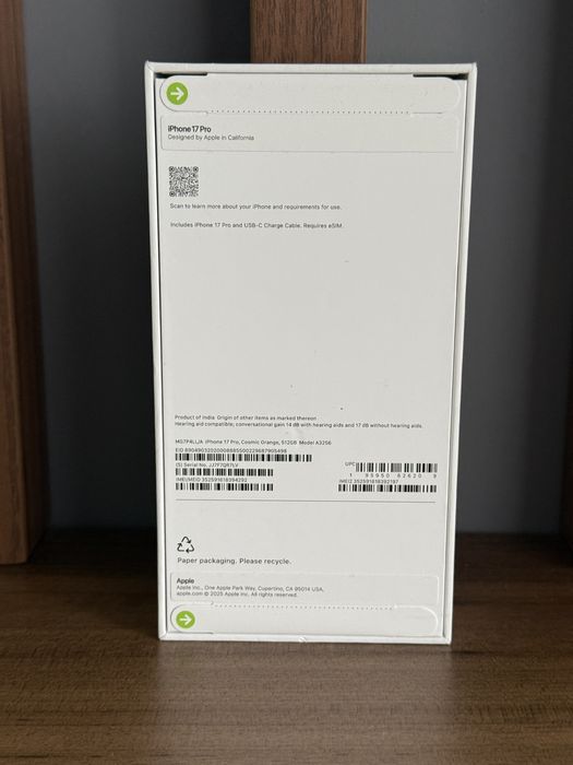 Iphone 17 Pro 512GB - Nou - Sigilat