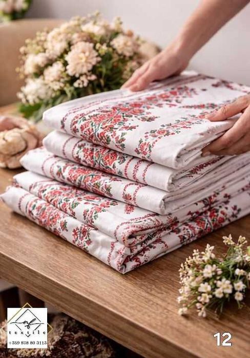 Покривка за маса с шевици