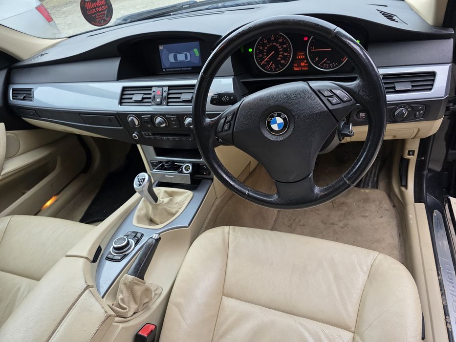 Dezmembrez BMW E60 520D 177Cp Black Saphire N47D20A