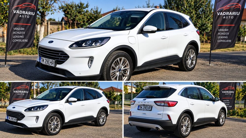 Ford Kuga Plug-In Hybrid Titanium, 225 CP,  Tva deductibil Finantare- Rate/ Garanție, INMATRICULAT,  EURO 6 Garanție 12-36 luni Finanțare  rate fixe