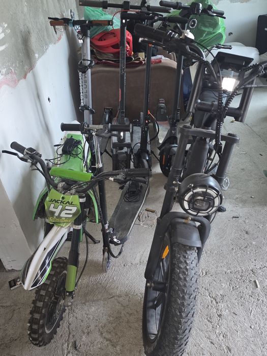 Bicicleta electrica,trotinete electrice si moto cross