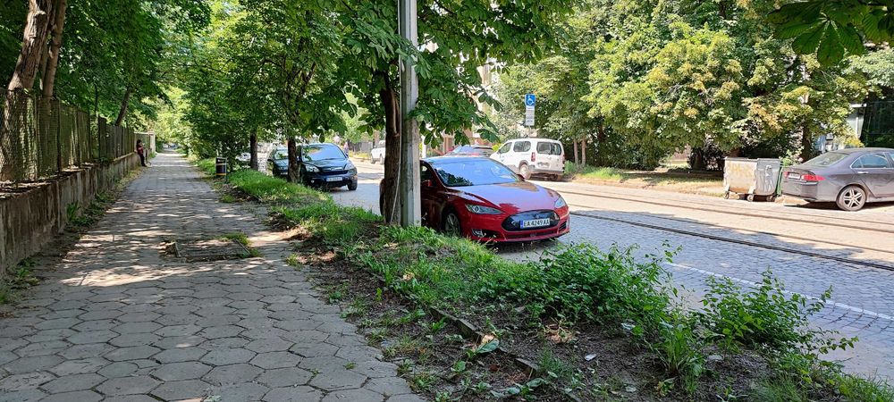Tesla Model S 85D Small Rear engine