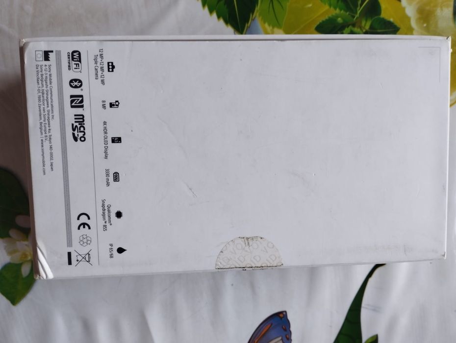 Флагман от компании sony xperia 1