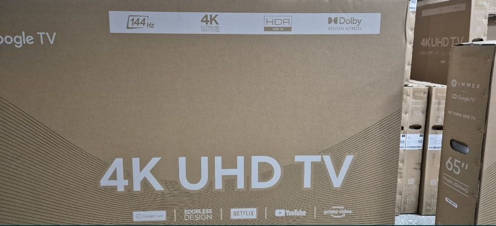 Телевизор Immer 50/55/65" Smart TV 4K доставка бесплатно