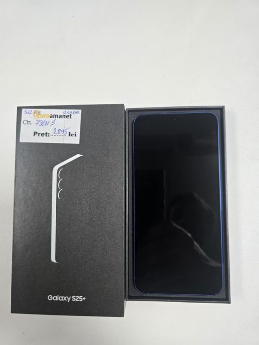 Telefon mobil Samsung Galaxy S25+, Dual SIM, 12GB RAM, 512GB, 5G, -P-