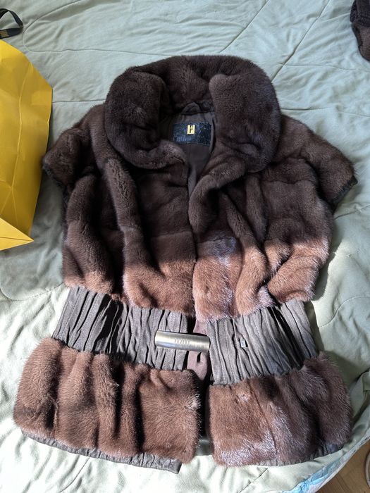 Норковая жилетка Италия