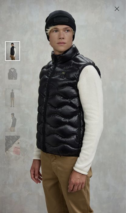 Blauer USA Елек 'DANNY' Черен