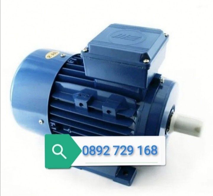 Електромотор Монофазен Двигател за Месомелачки, циркуляри Фураж.