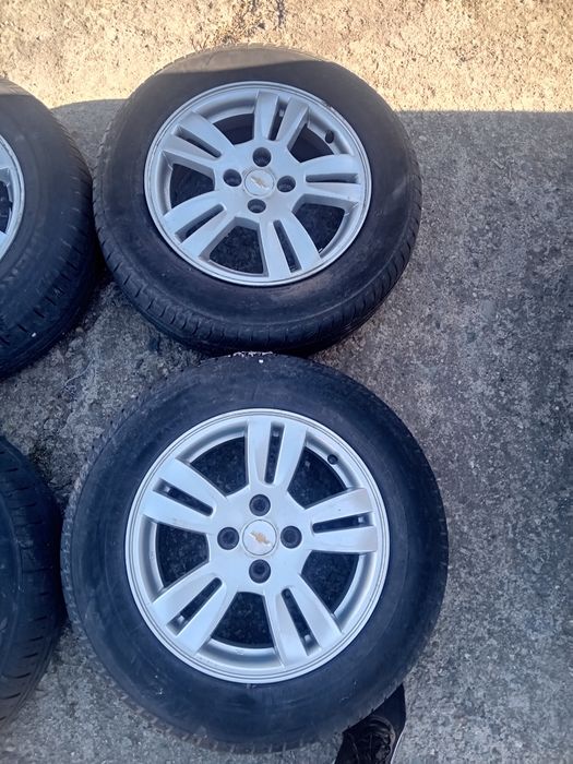 Ляти джанти 15ки с гуми шевролет