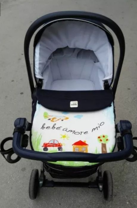 Бебешка количка 3 in 1CAM FLUIDO AMORE MIO