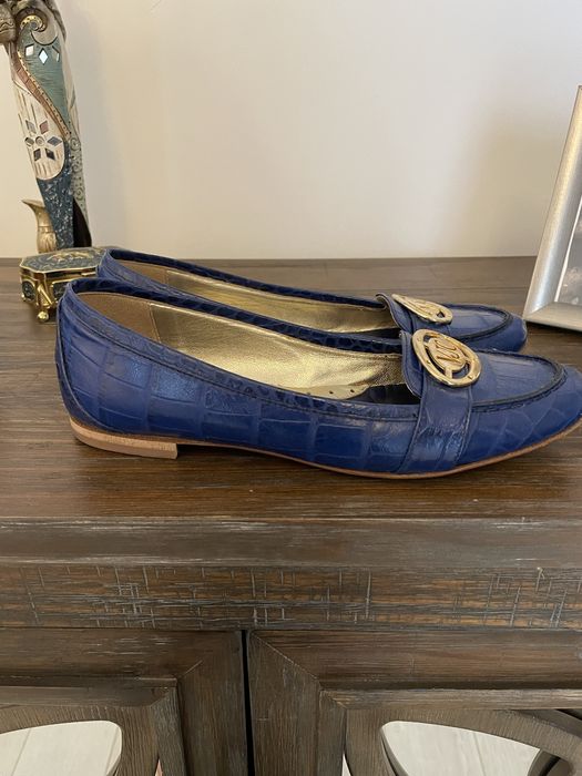 Pantofi din piele Versace Jeans Couture