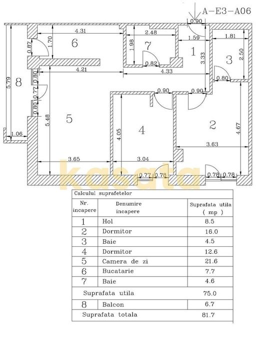 Apartament 3 camere | Băneasa | Northview