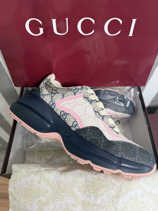 Gucci Rhyton Beige Pink - Full Box -41,42,43