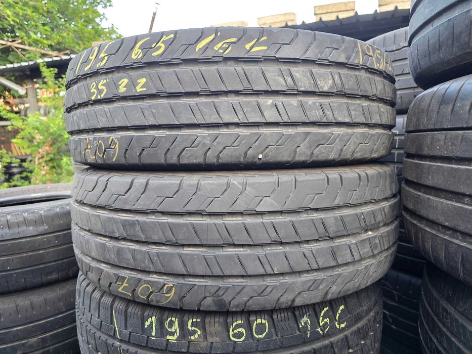 2бр Летни гуми за БУС 195 65 16 С - Continental - DOT 2022