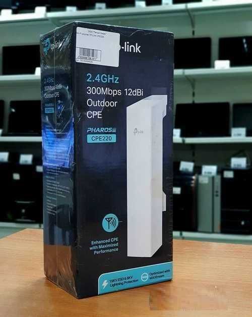 АКЦИЯ!!! Наружная Wi-Fi  на 13 км TP-LINK CPE220