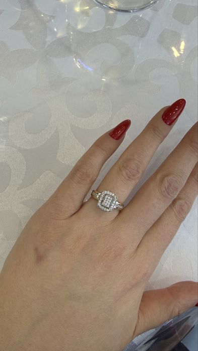 НОВОЕ Кольцо (итальянское золото, 2.71 грамм)