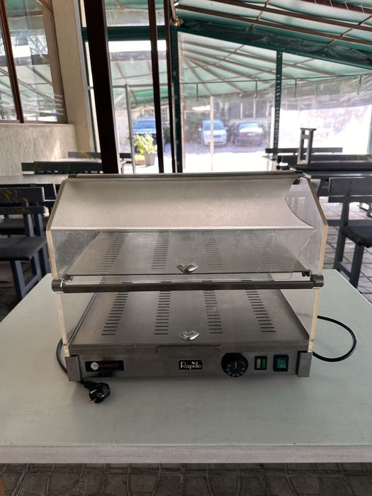 Топла витрина Tomeko Rapido VEC-520 – 2 нива, 230V
