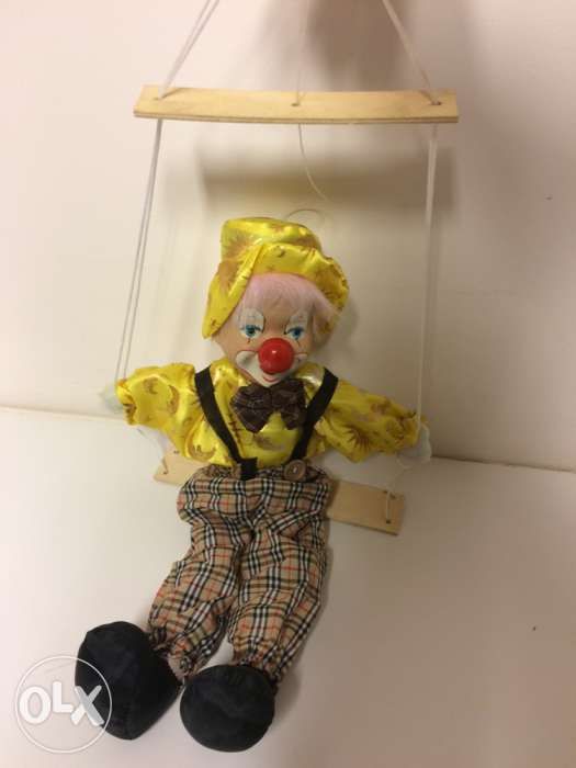 Clown din portelan 40cm nou