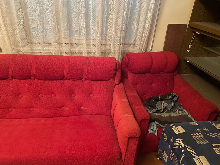 Б/У мебель! Шкаф стенка , кровать , диван и два кресло и т.д