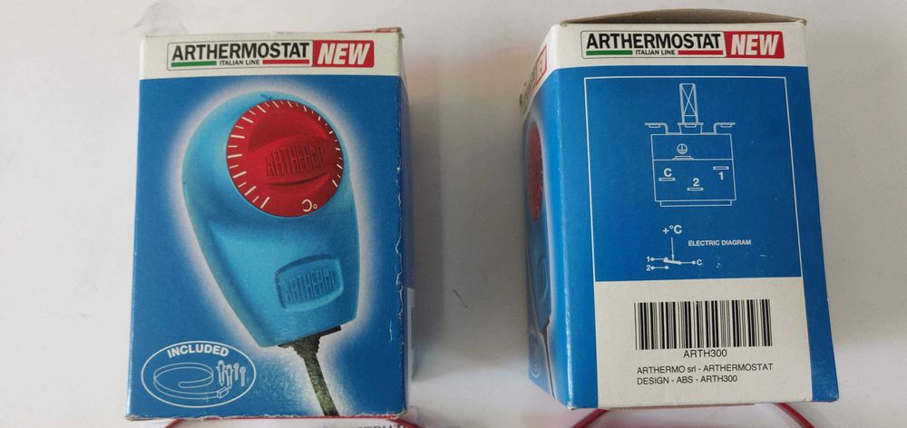 2 BUC NOI - Termostat SPDT 16A 400VAC 20-90°C ARTH300