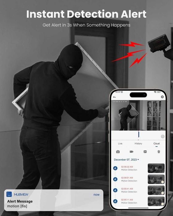 MUBVIEW Мини камера