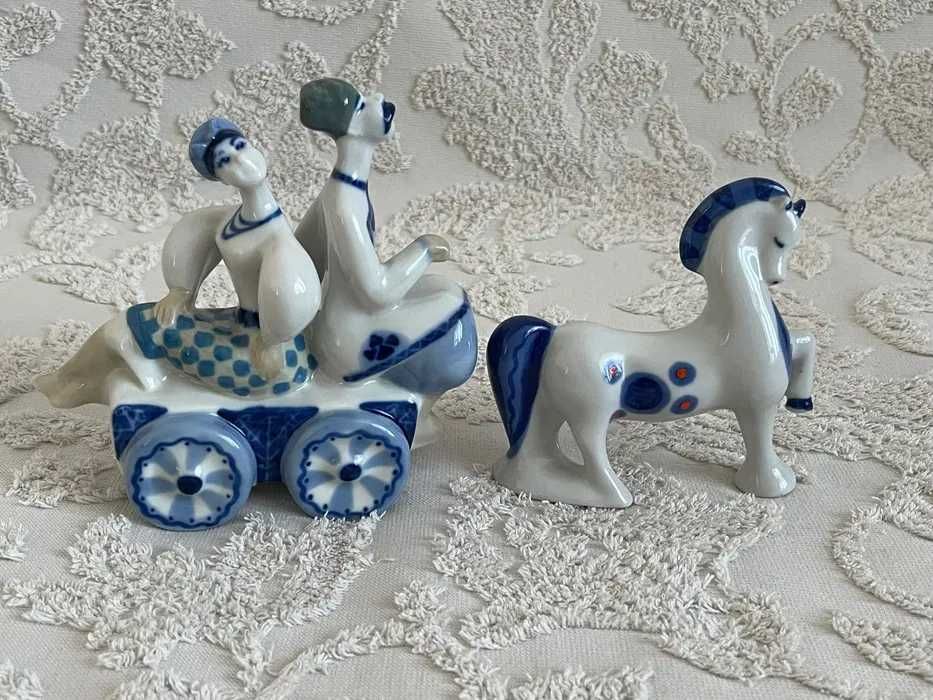 Фарфор. Фарфоровые статуэтки. Статуетка. Куда едешь