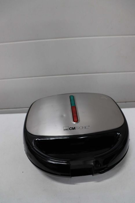Clatronic 3670 3в1, 800W, Тостер, гофретник, контактна скара, с ДЕФЕКТ