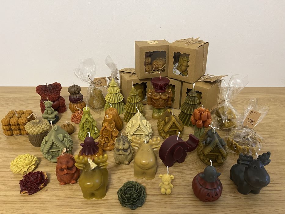 Свещи от пчелен восък