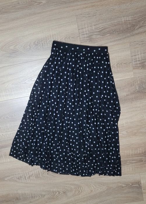 Fusta lunga neagra marime 2XS