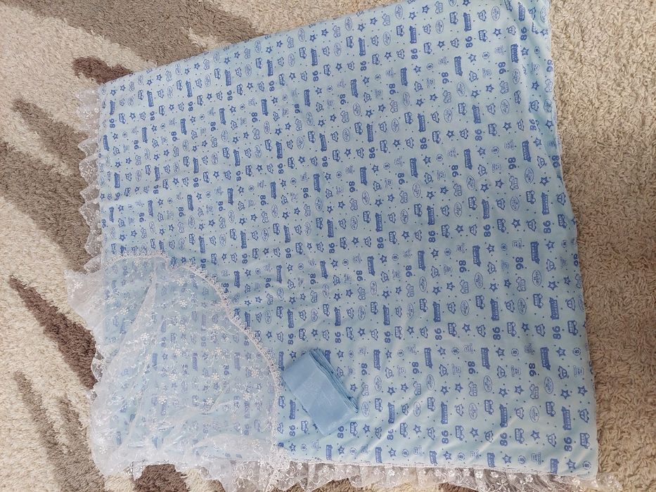 Одеяло-конверт на выписку зимний