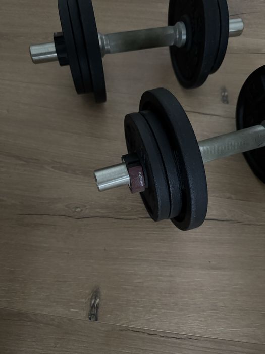 Дъмбели комплект 2х10 кг