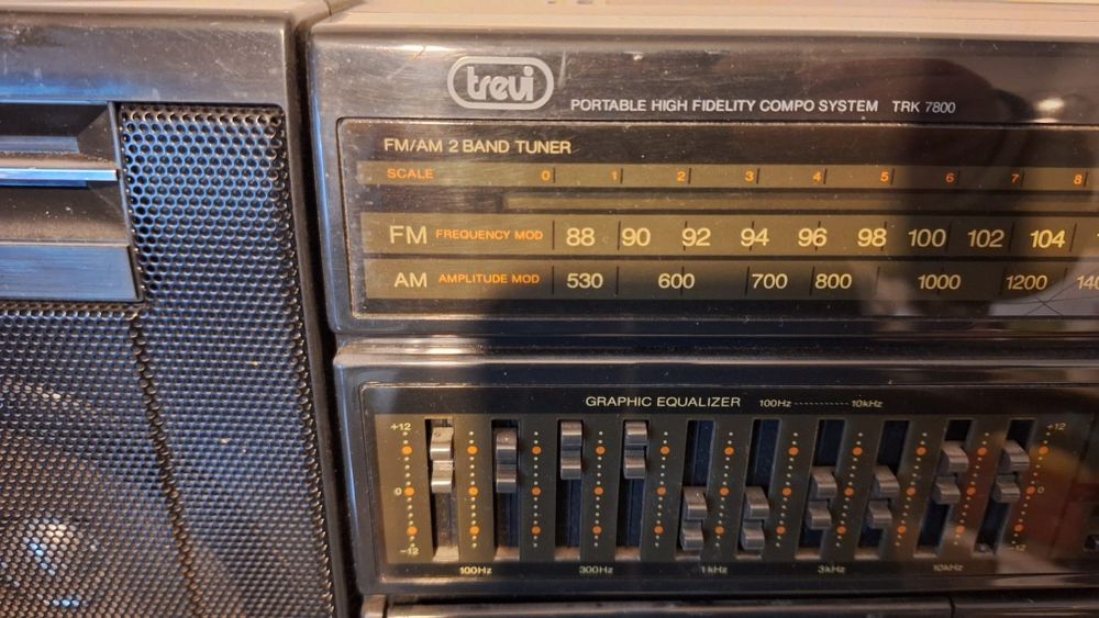 Radio dublu casetofon