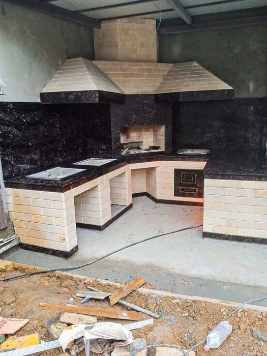 Летние кухни,Камины,Сауны,Водопады