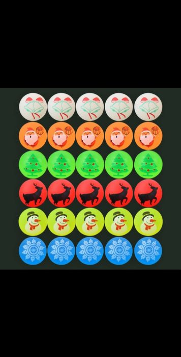 Подскачащи светещи топчета хелоуин коледа